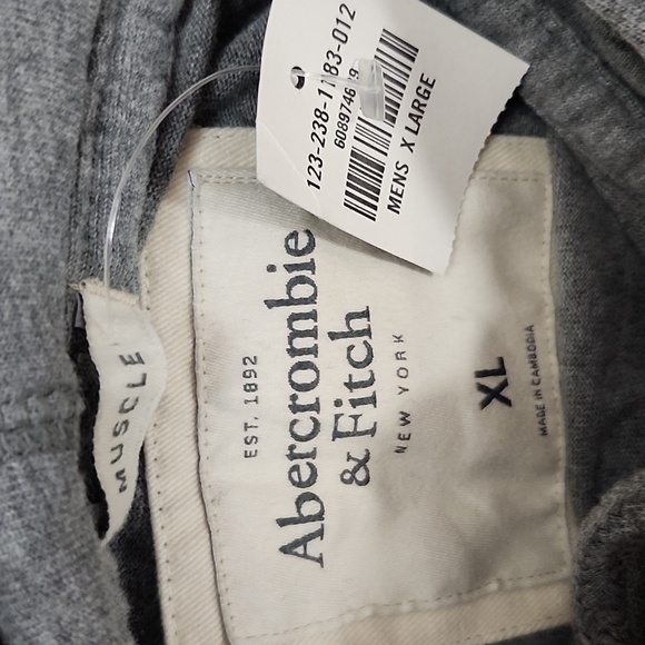 Y2K!! Brand New ABERCROMBIE & FITCH MEN'S HOODED SWEATSHIRT-XL - Picture 5 of 8